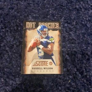 Russell Wilson football card
